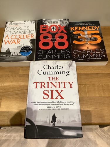 Charles cumming books - 4,