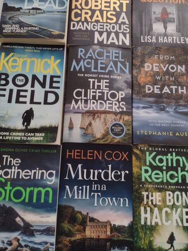 Crime thrillers various - crime/thrillers,